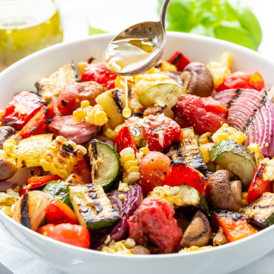 Chopped Grilled Vegetables