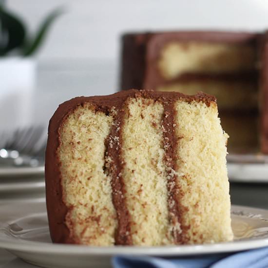 Moist Yellow Cake Recipe