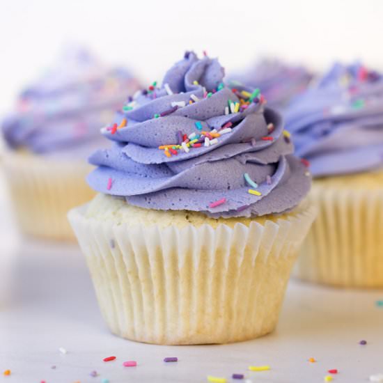 Vegan Vanilla Cupcakes