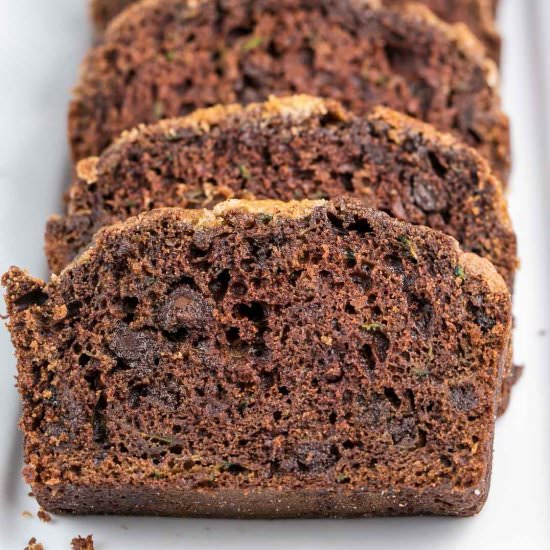 Double Chocolate Zucchini Bread