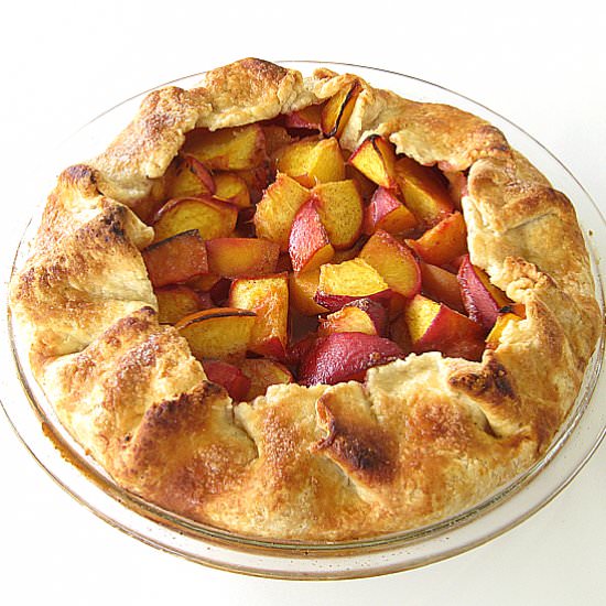 Peach Galette – Rustic Peach Pie