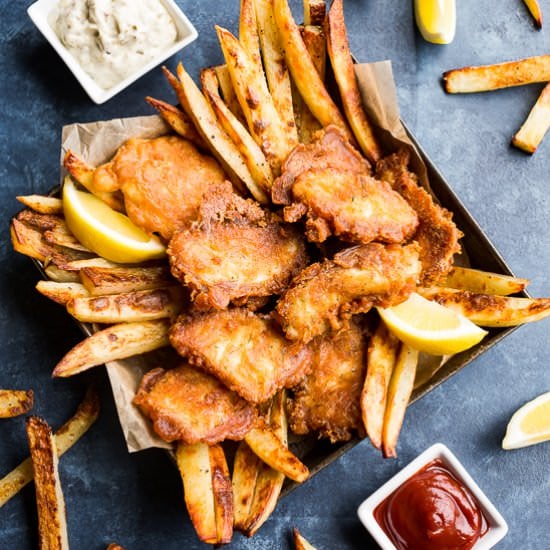 Paleo Fish and Chips