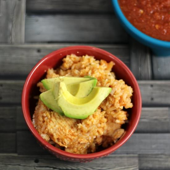 Instant Pot Mexican Chicken & Rice