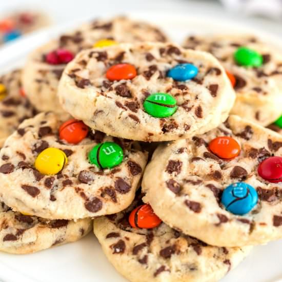 CHOCOLATE CHIP SHORTBREAD COOKIES
