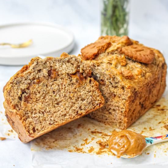 Biscoff Banana Bread
