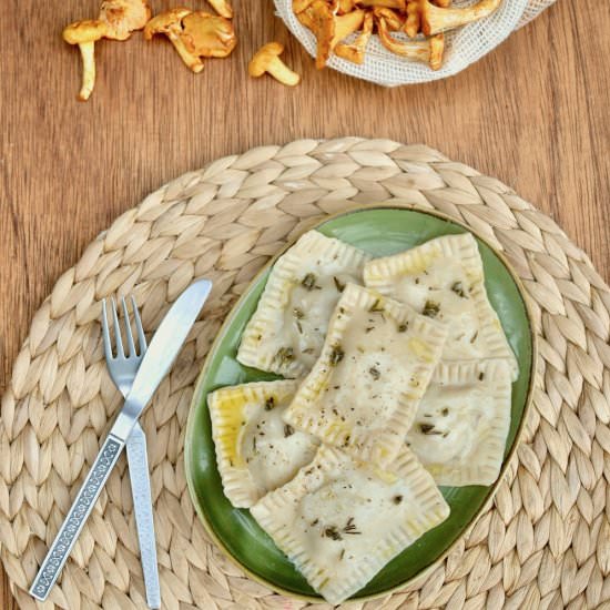 Chanterelle Ravioli