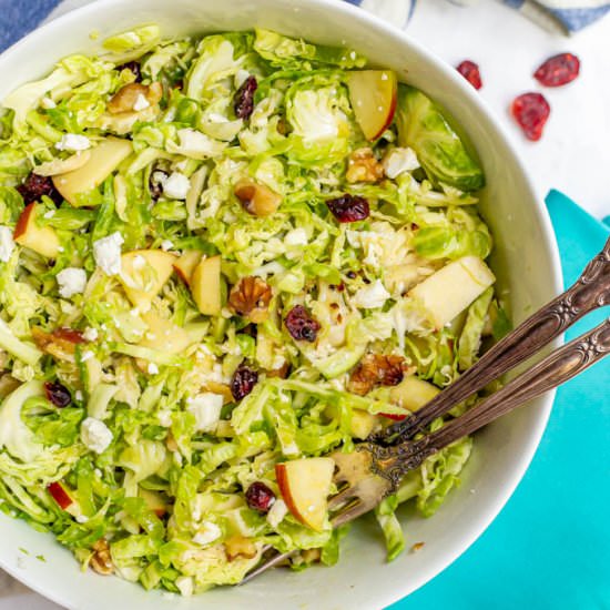 Brussel sprout salad