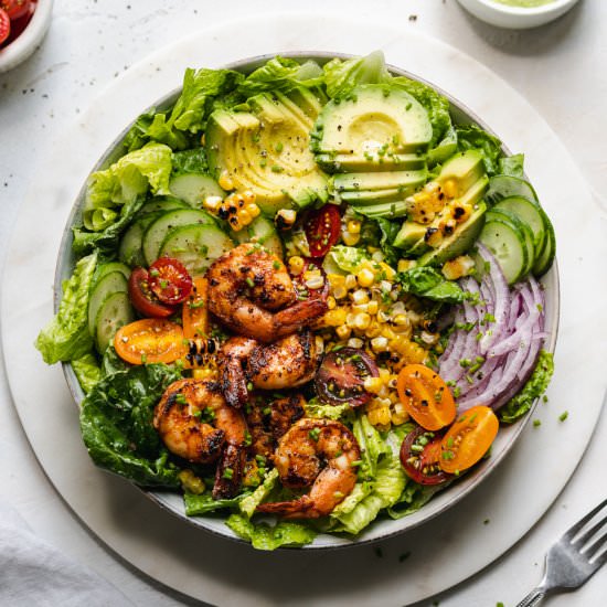Blackened Shrimp Salad