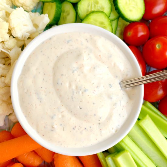 Roasted Garlic Ranch Dip