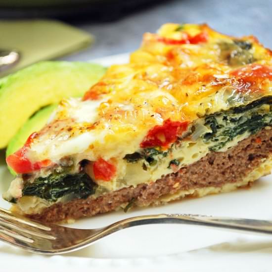 The Best Cheeseburger Quiche