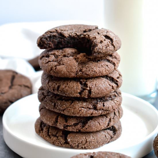 Chewy Mexican Hot Chocolate Cookies