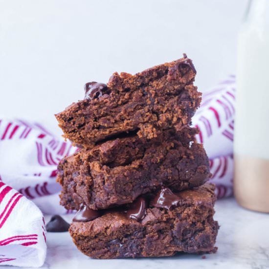 Keto Chocolate Pumpkin Brownies