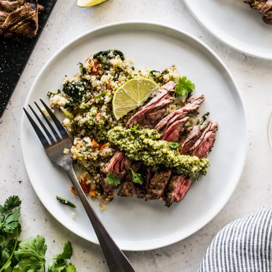 Juicy Grilled Skirt Steak