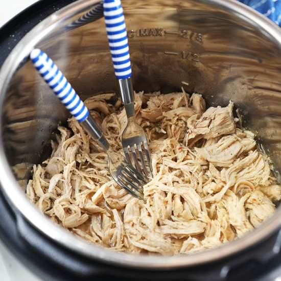 Instant Pot Shredded Chicken Recipe