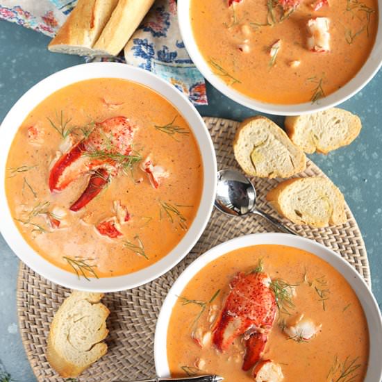 Easy Lobster Bisque Recipe