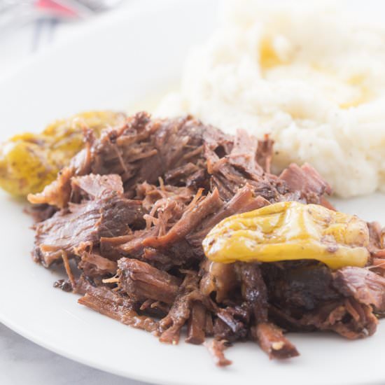 Crockpot Mississippi Pot Roast