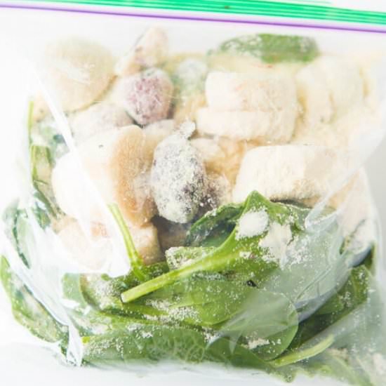 FREEZER PREP GREEN SMOOTHIE PROTEIN