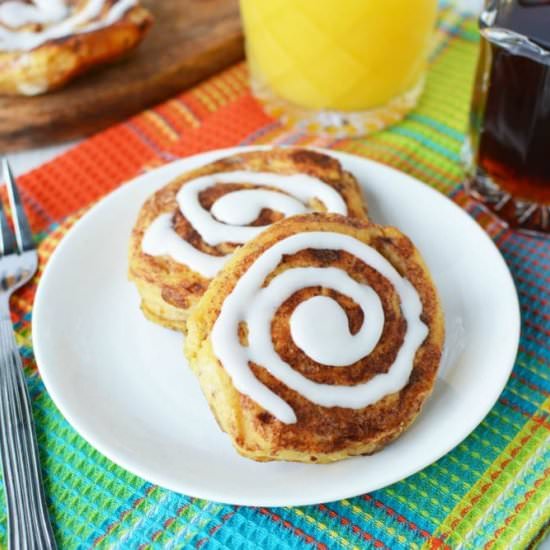 Cinnamon Roll French Toast