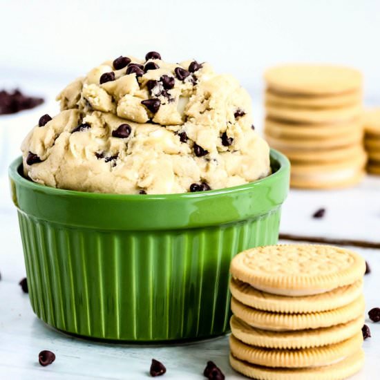 Chocolate Chip Cookie Dough DIp