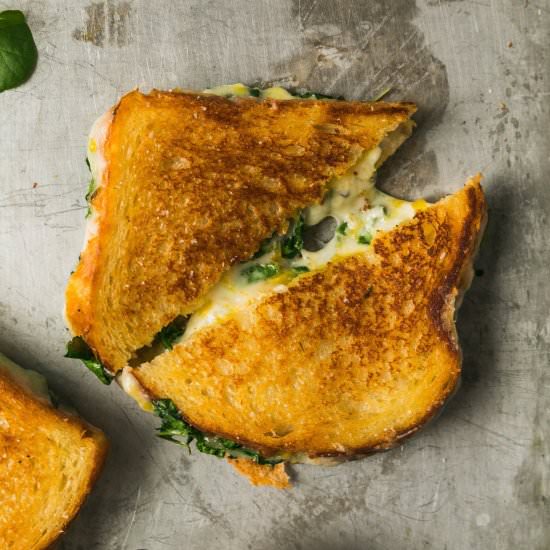 Grilled Cheese w PepperJack & Mango