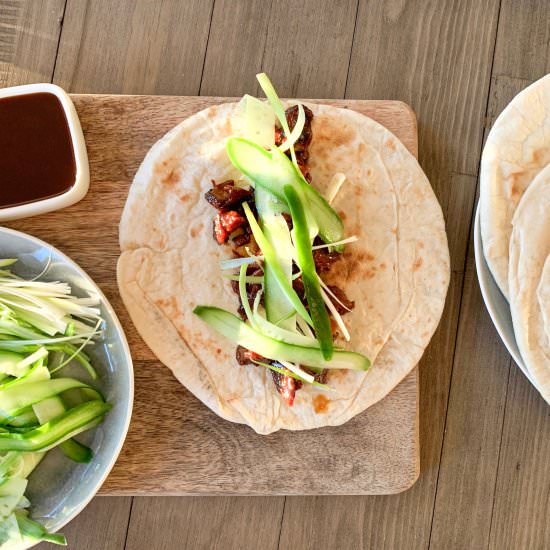Crispy Lamb Wraps