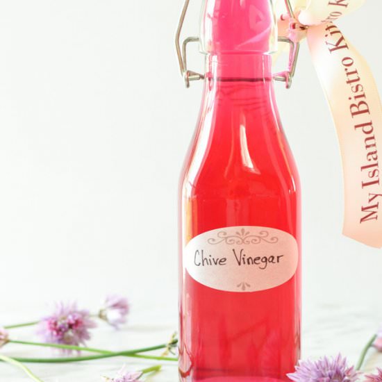 Homemade Chive Vinegar Recipe