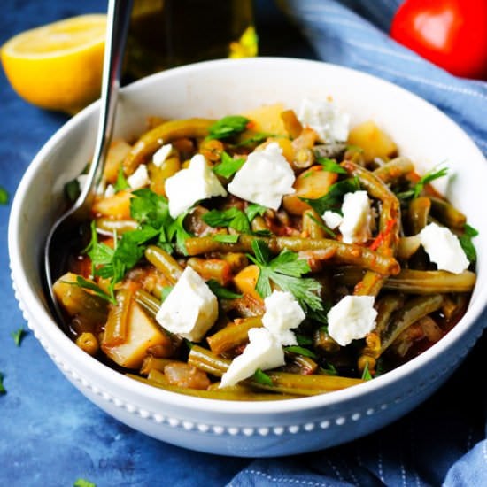 Greek Green Beans (Fasolakia)