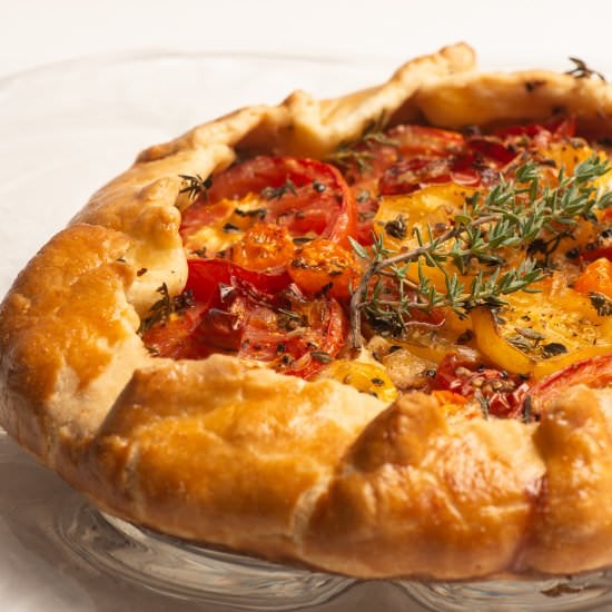 Heirloom Tomato Galette
