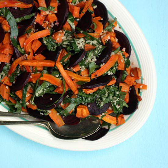 Roasted Vegetable and Quinoa Salad
