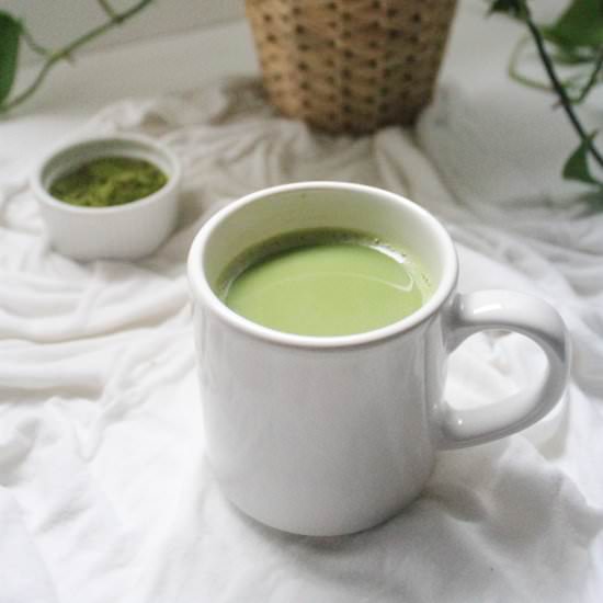 Oat Milk Matcha Latte