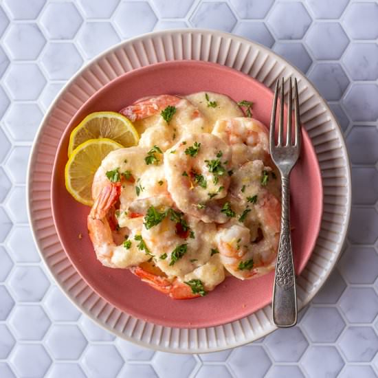 Easy Shrimp Alfredo