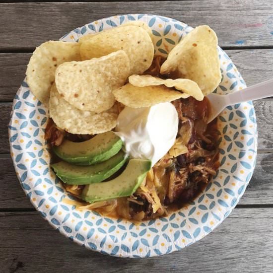 Campfire Chicken Chili