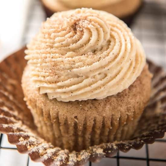 Snickerdoodle Cupcakes