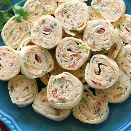 Chicken Enchilada Roll Ups
