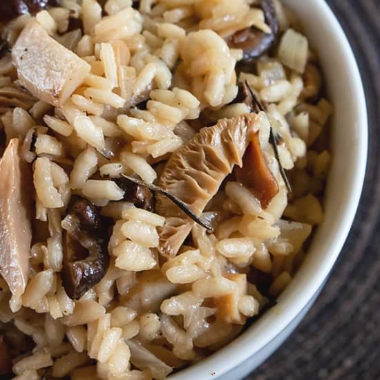 3 Mushroom Risotto
