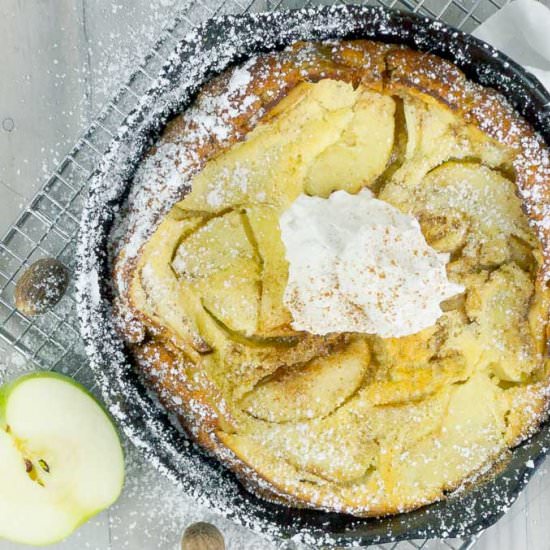 Caramel Apple Dutch Baby