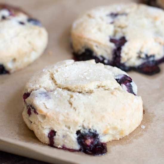 Gluten Free Blueberry Scones