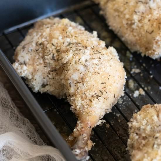 Gluten Free Oven Fried Chicken