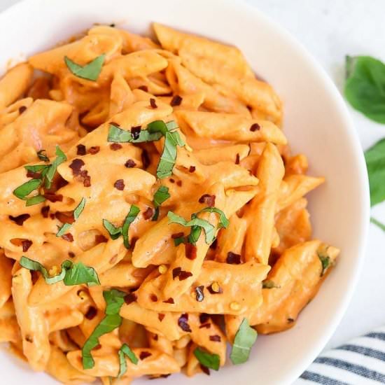 Roasted Red Pepper Pasta