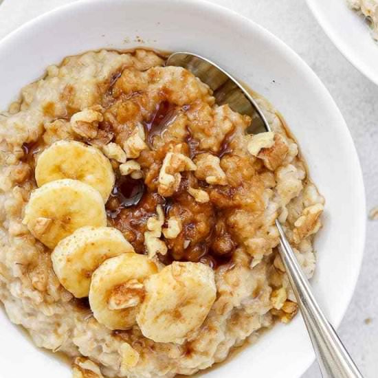 Maple Brown Sugar Oatmeal