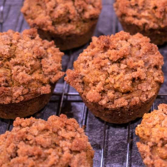 PUMPKIN WALNUT MUFFINS