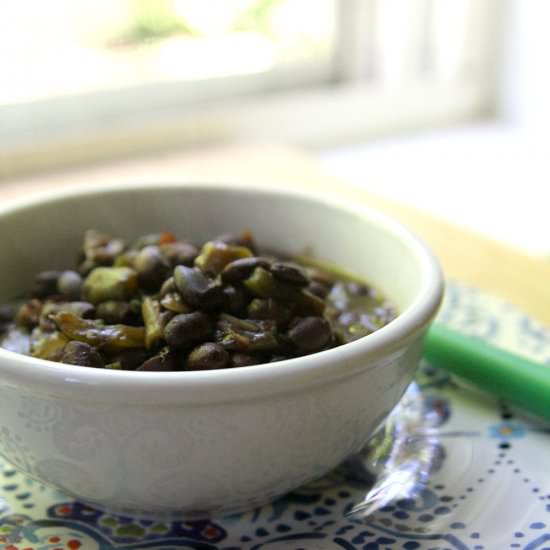 Venezuelan Style Black Beans