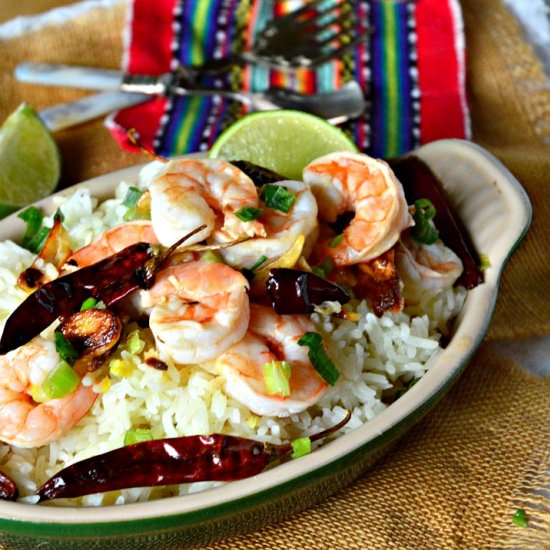 Mexican Garlic Lime Shrimp