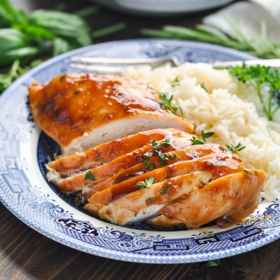 5-Ingredient Baked Chicken Breast