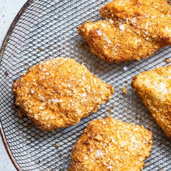 Crispy Air Fried Chicken Breast