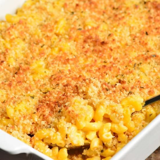 Pumpkin Mac and Cheese