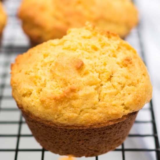 Homemade Cornbread Muffins