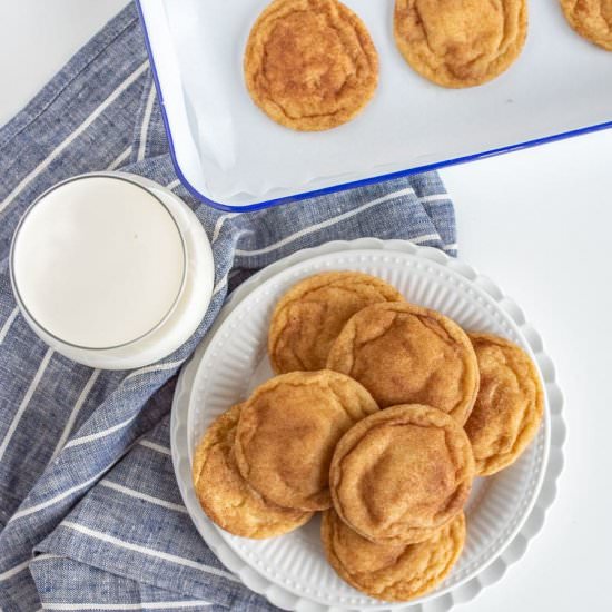 Extra Soft Snickerdoodle Cookies