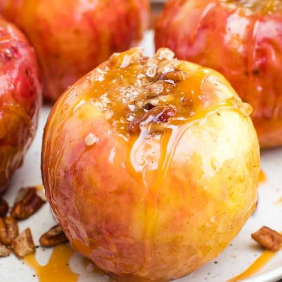 Baked Apples on the Grill