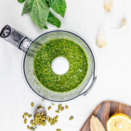 Vegan Pumpkin Seed Pesto
